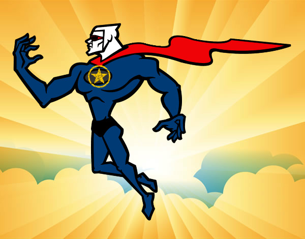 Desenho Super herói poderoso pintado por Gui6