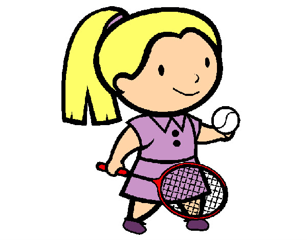 Desenho Rapariga tenista pintado por Ge_love