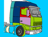 Desenho Camião 5 pintado por Arthu