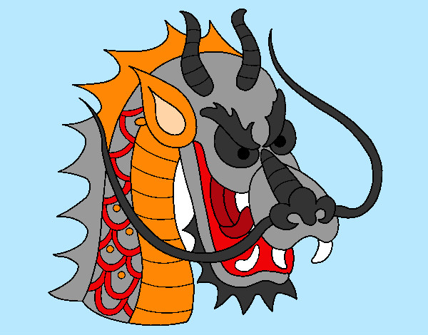 cabeça de dragão