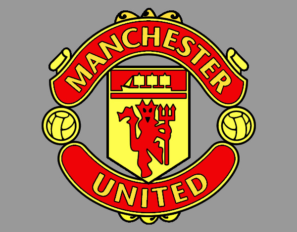 Desenho Emblema do Manchester United pintado por Zuuh