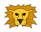 Desenho Leão pintado por pedrohs