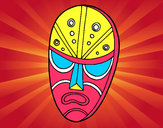 Desenho Máscara zangada pintado por kenui