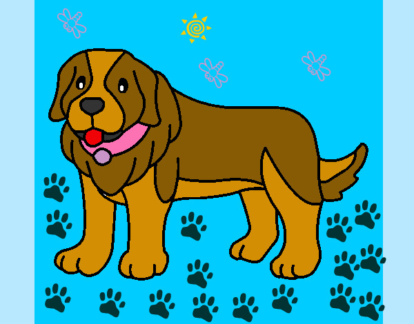 Desenho Cão pigmento pintado por Jujubita