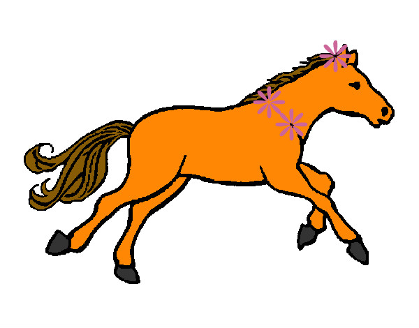 Desenho Cavalo pequeno pintado por Lipe-boy