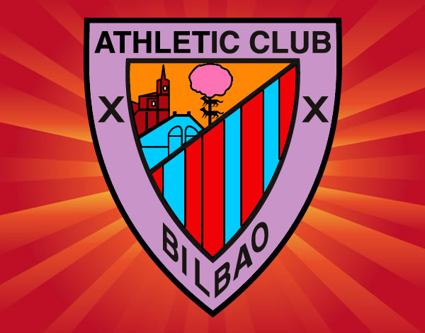 Desenho Emblema do Athletic Club pintado por cybele