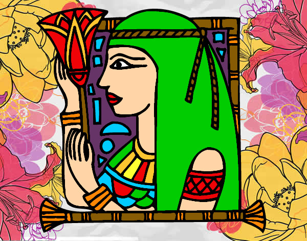 Desenho Cleopatra pintado por RODRIGOMS2