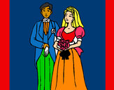 Desenho Marido e esposa III pintado por betitamill