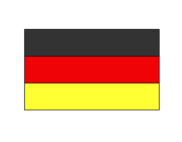 Desenho Alemanha pintado por Gugs