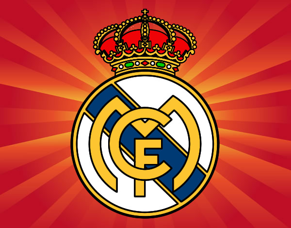 Desenho Emblema do Real Madrid C.F. pintado por IgorF