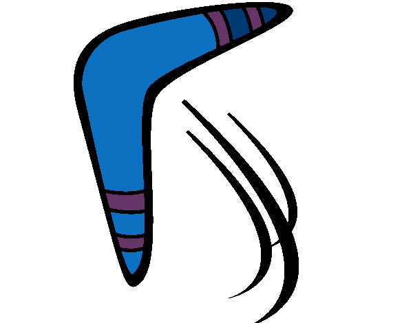 Desenho Bumerangue pintado por miguelf