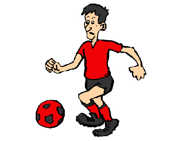 Desenho Jogador de futebol pintado por Digaojdrey