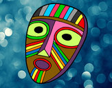 Desenho Máscara de surpresa pintado por Ravieira