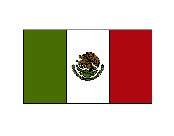 Desenho México pintado por miguelf