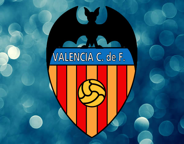 Desenho Emblema do Valência F.C. pintado por Lupper