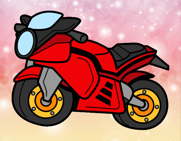 Desenho Moto esportiva pintado por ggghj778