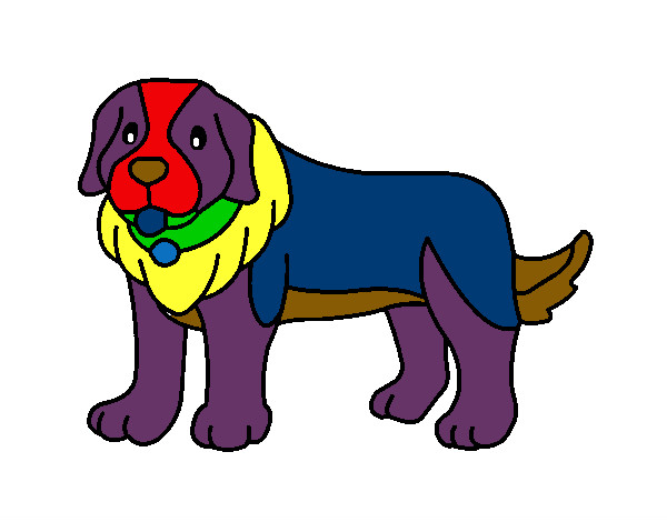 Desenho Cão pigmento pintado por Nicolas-Re