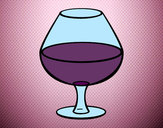 Desenho Copo de vinho pintado por BennyLeo