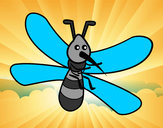 Desenho Mosquito com grandes asas pintado por victor8