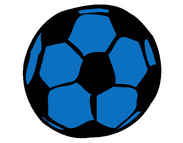 Desenho Bola de futebol pintado por sandrahaha
