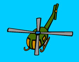 Desenho Helicoptero V pintado por vitorcely