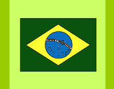 Desenho Brasil pintado por danidan