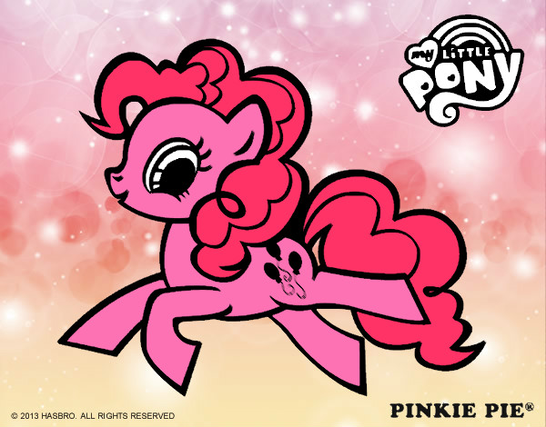 Desenho Pinkie Pie pintado por thiagoclar