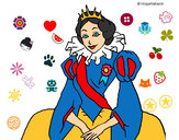 Desenho Princesa real pintado por MartaP