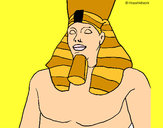 Desenho Ramses II pintado por sofianeves