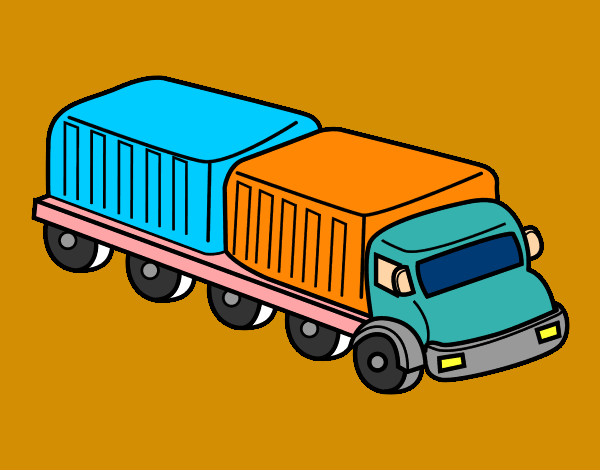 Desenho Caminhão largura pintado por MiraSantos