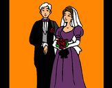Desenho Marido e esposa III pintado por isay