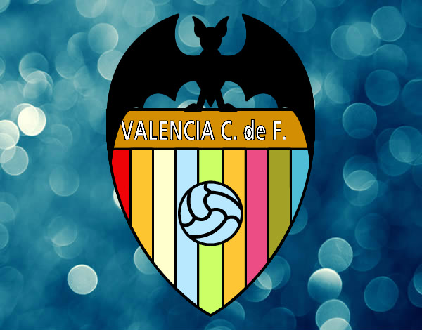 Desenho Emblema do Valência F.C. pintado por JP03