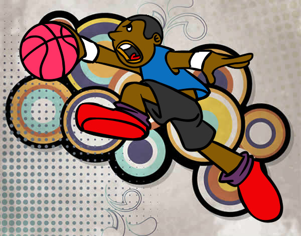 Desenho Salto de basquete pintado por jhonatan9