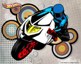 Desenho Hot Wheels Ducati 1098R pintado por ViniciusP