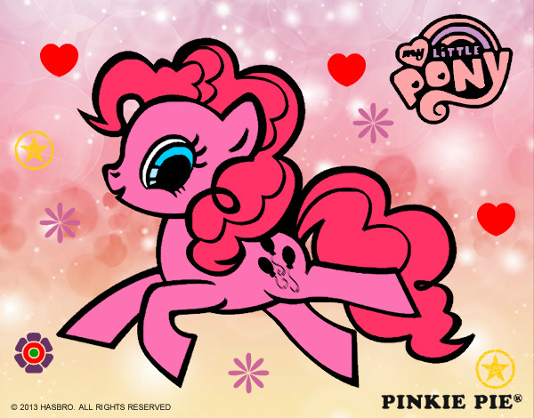 Desenho Pinkie Pie pintado por marilissa