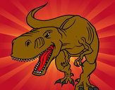 Desenho Dinossauro aborrecido pintado por mirimiri