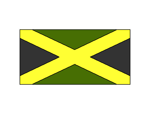 Desenho Jamaica pintado por feevale