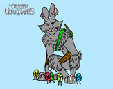 Desenho Bunny, Coelhinho da Páscoa pintado por juba