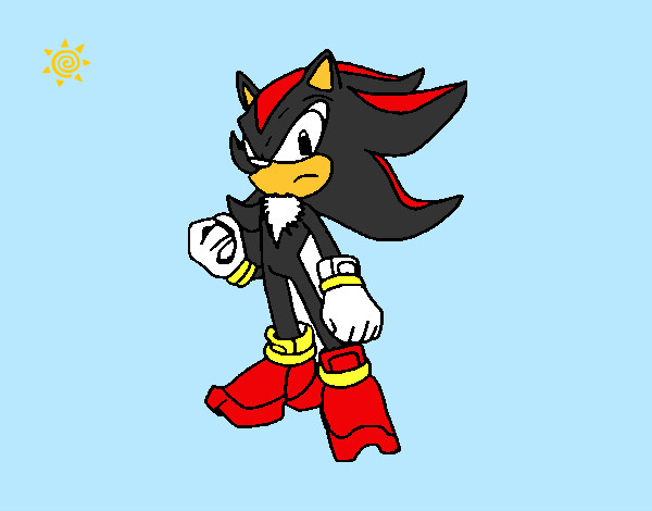 Desenho Sonic pintado por juanlivia