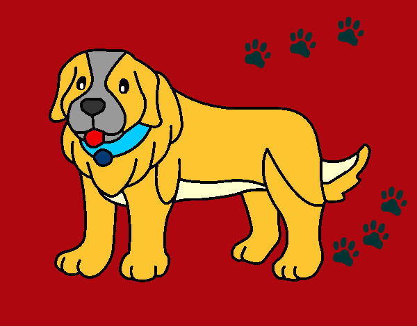 Desenho Cão pigmento pintado por aflodilza 