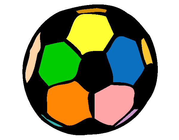 Desenho Bola de futebol pintado por NinaPerdi