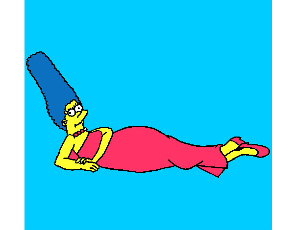 Desenho Marge pintado por igorsouza