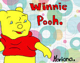 Desenho Winnie Pooh pintado por gloriaa