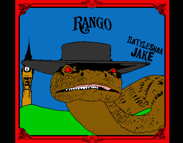 Desenho Rattlesmar Jake pintado por jhonatan9