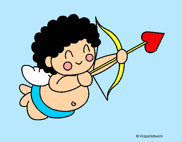 Desenho Cupido  pintado por _Dindih_