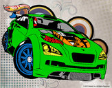 Desenho Hot Wheels Megane Trophy pintado por Clarinha2