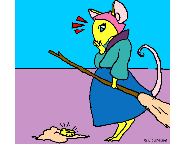 Desenho La ratita presumida 2 pintado por SABRINAS 