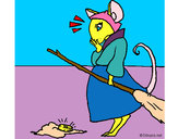 Desenho La ratita presumida 2 pintado por SABRINAS 