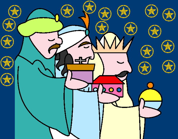Desenho Os Reis Magos 3 pintado por SABRINAS 