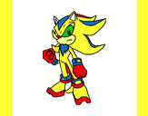 Desenho Sonic pintado por guigu